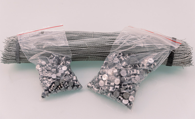 plomby ołowiane i drut plombowniczy