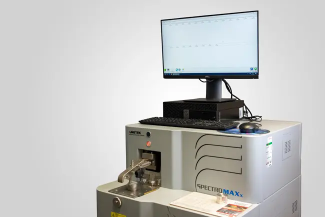 spektrometr analiza stopów